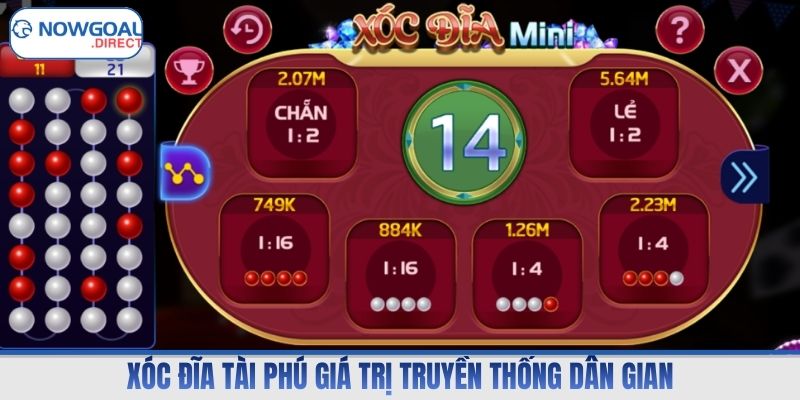 Xóc đĩa tài phú giá trị truyền thống dân gian